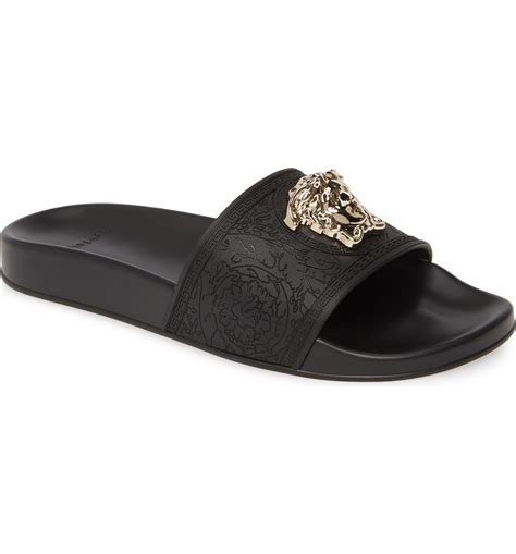 replica women's versace slides|Versace slip on sandals women's.